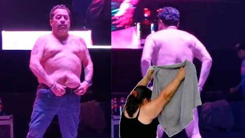 El Borrego Nava sorprendió en una presnetación de Guerra de Chistes