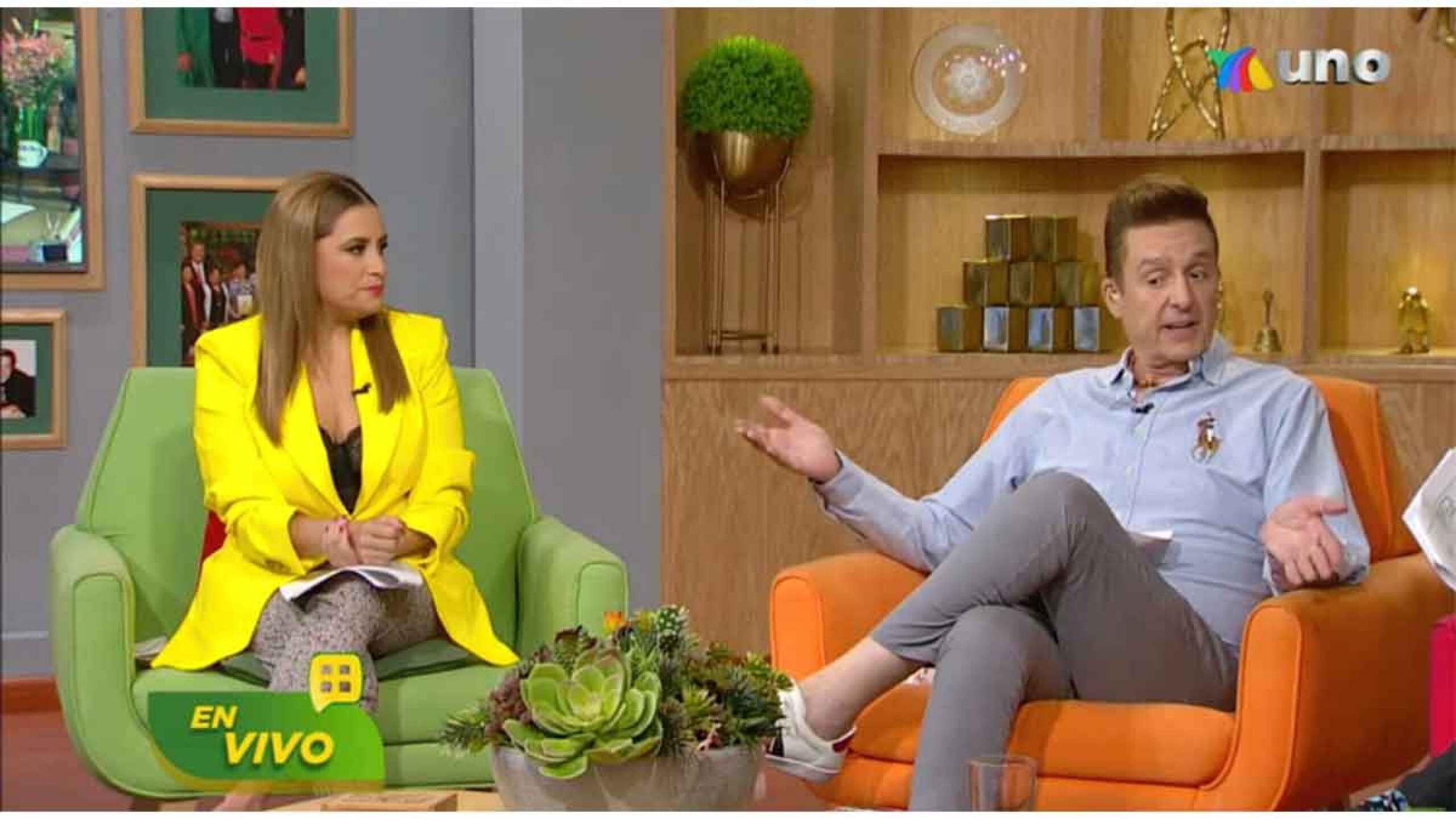 Linet Puente y Daniel Bisogno Ventaneando