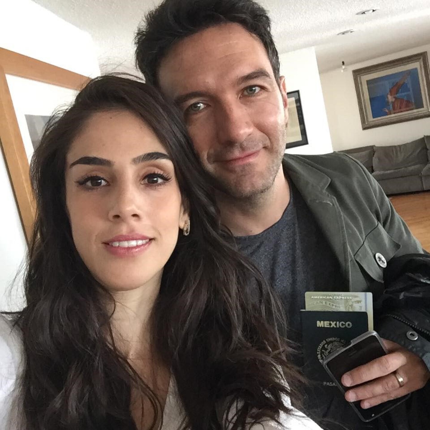 Leonardo de Lozanne y Sandra Echeverría