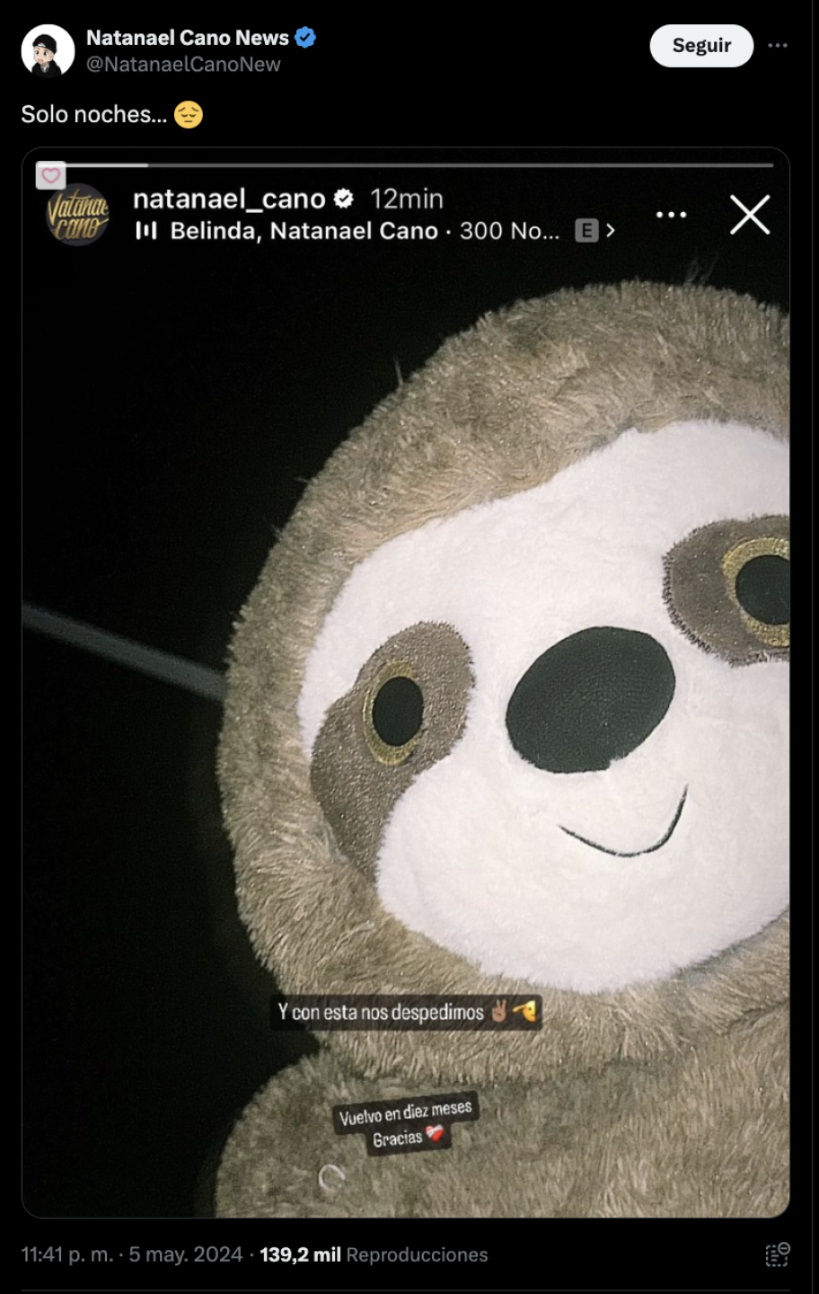 ¿Natanael Cano se retira? Publica preocupante mensaje en sus redes sociales