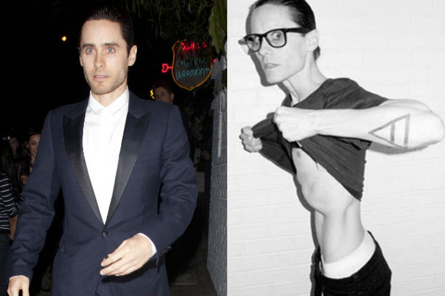 Jared Leto se sometió a una drástica dieta para perder peso.