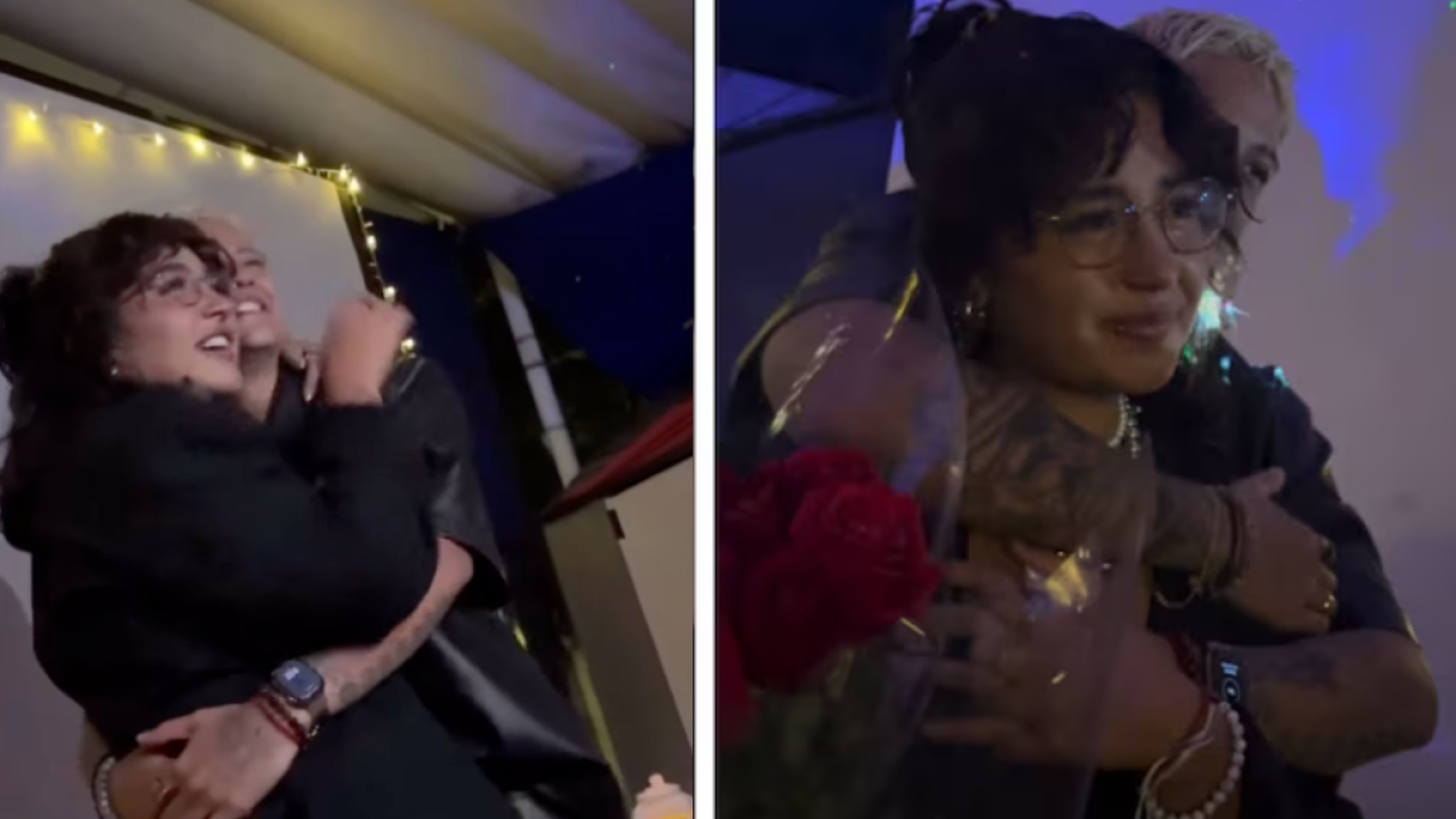Romina Marcos recibe propuesta de matrimonio en San Valentín mientras Niurka Marcos está en LCDLF All-stars