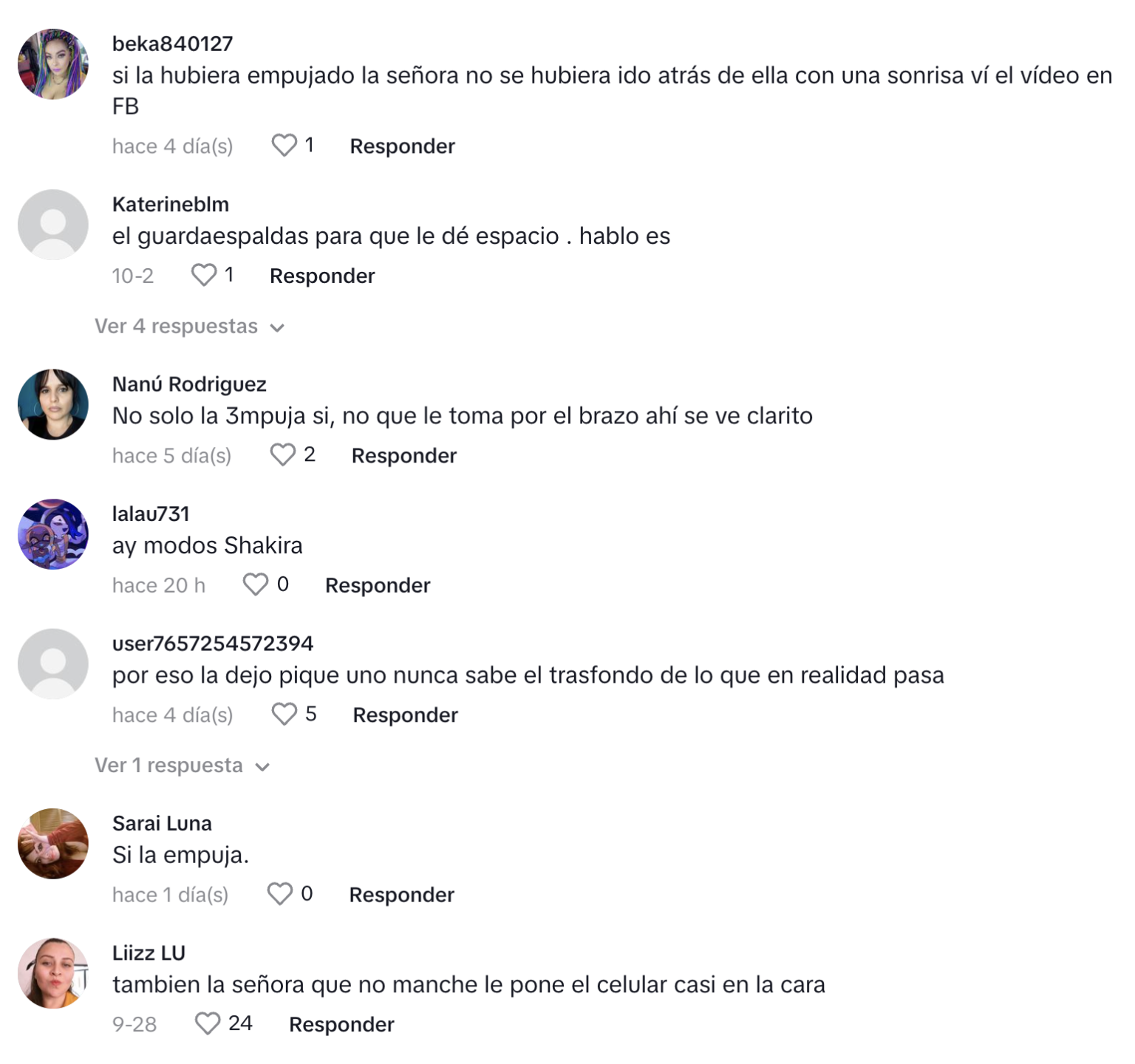Acusan a Shakira de empujar a una fan en la calle; en redes divide opiniones