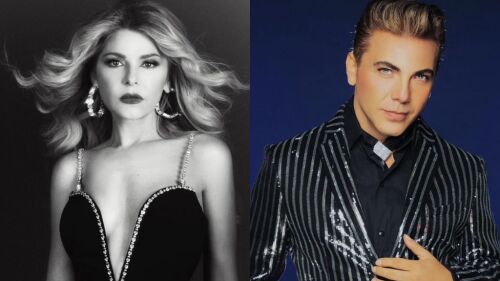 Itatí Cantoral y Cristian Castro