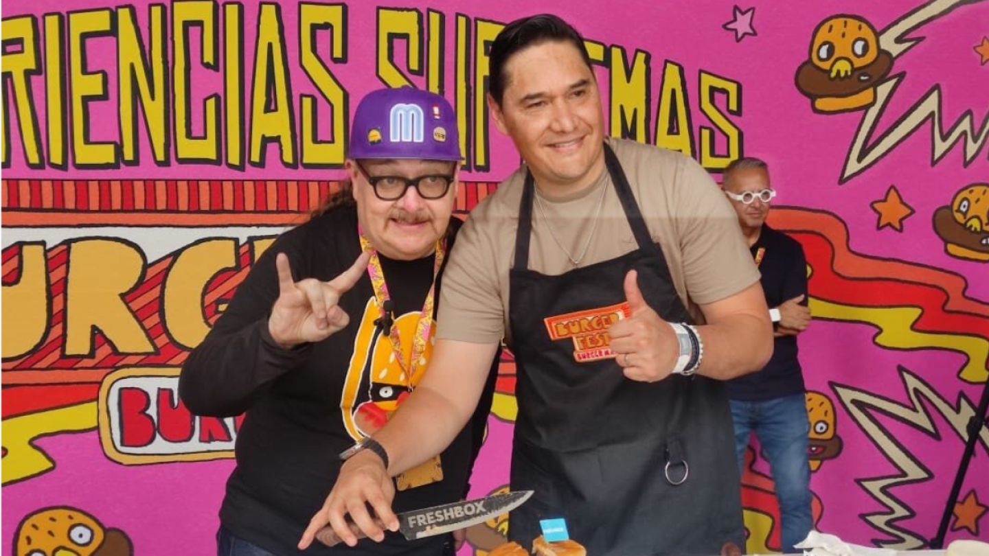 Burger Fest 2025 Marcelo Lara exintegrante Moderatto