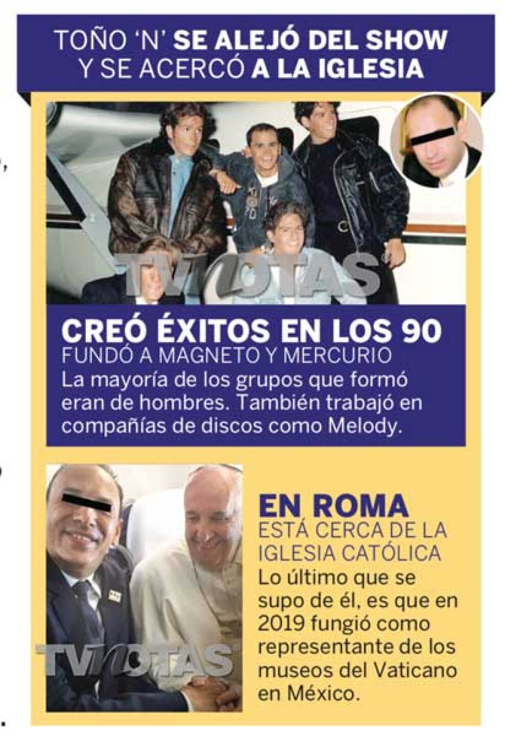 Mauricio Martínez decidió enfrentar al productor Toño N