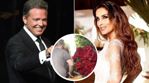 Luis Miguel consciente a Paloma Cuevas con cientos de rosas por su cumpleaños