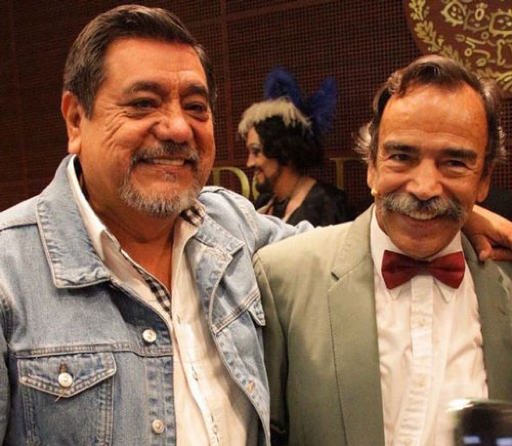 Félix Salgado Macedonio y Damián Alcázar.