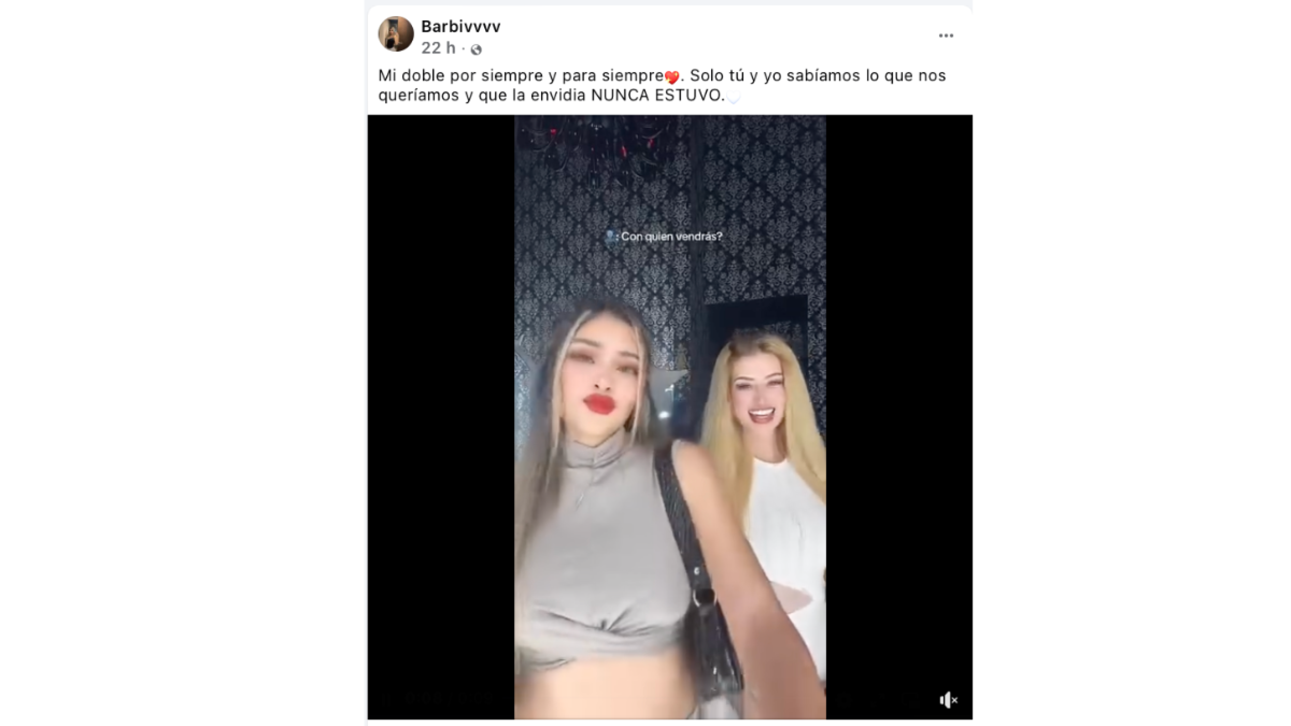 Vivian amiga de Valeria denuncia amenazas y difamación