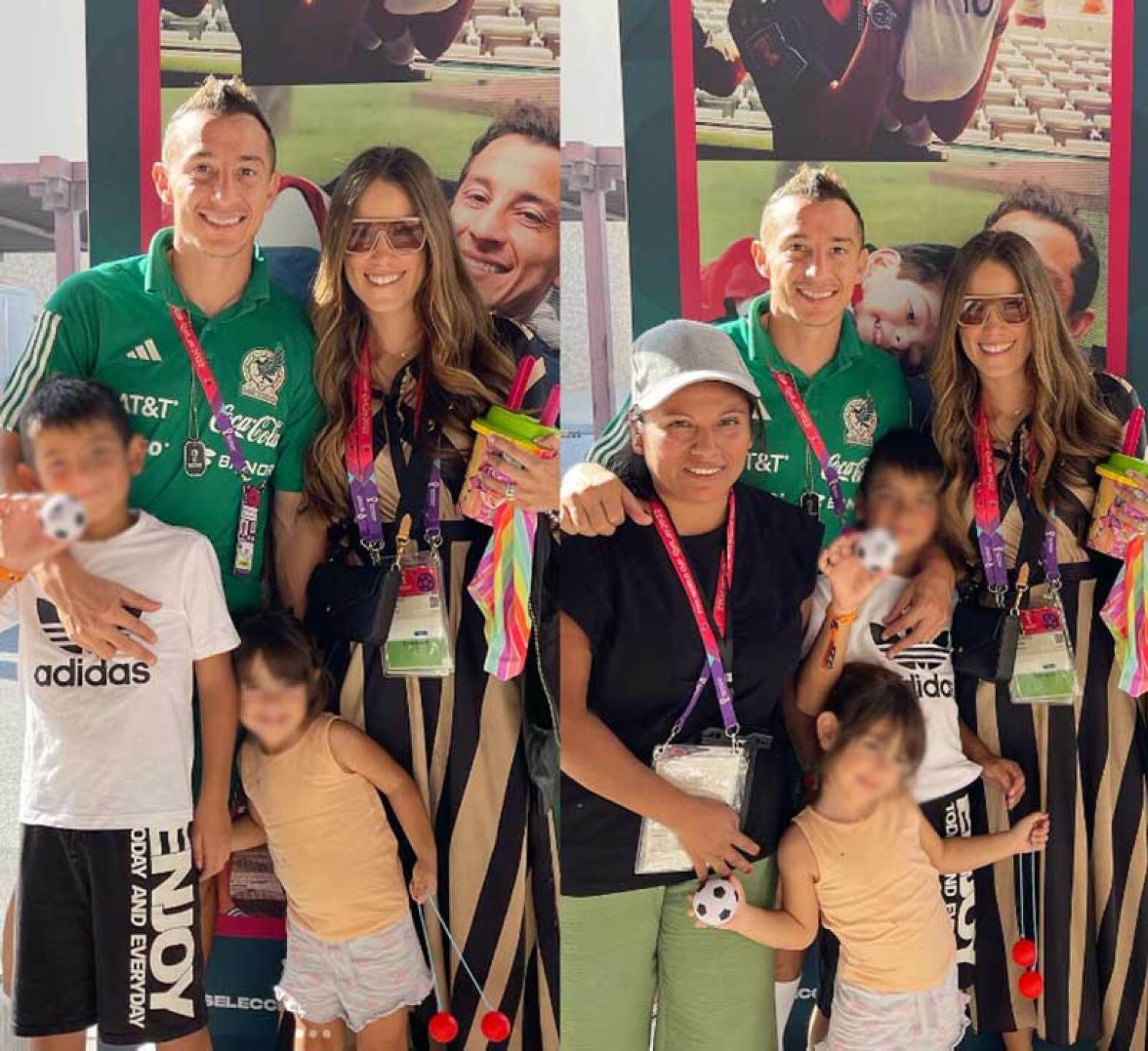 Esposa de Andrés Guardado exhibe que su familia tuvo piojos