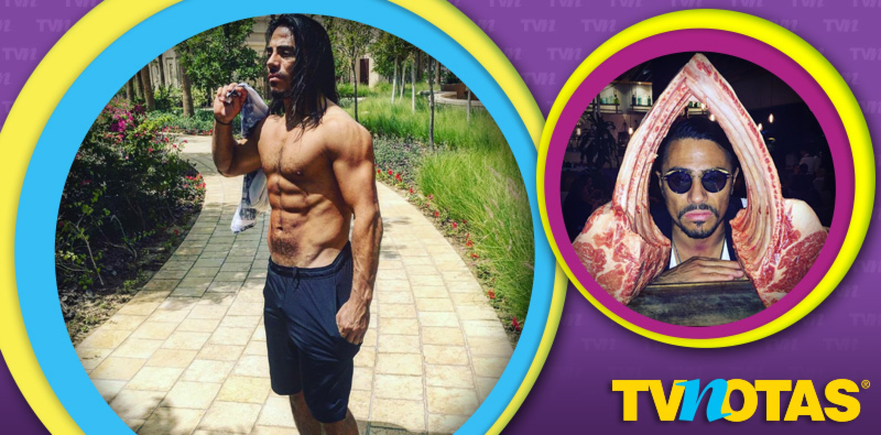 Nusret se mantiene en forma.