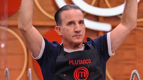 Leslie Gallardo y Plutarco Haza