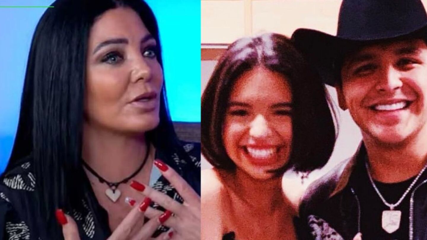 Paola Durante y Ángela Aguilar con Nodal