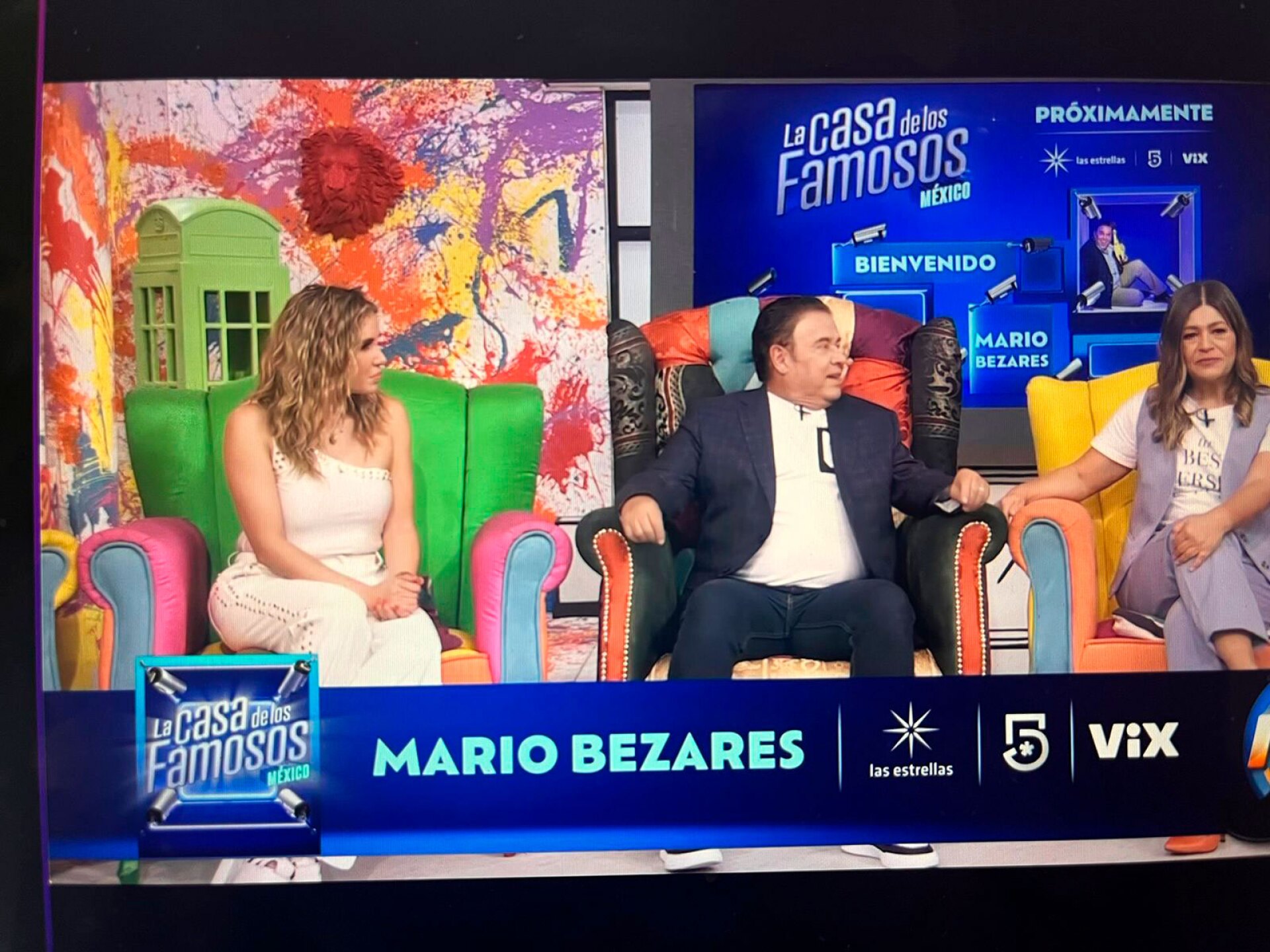 Mario Bezares estuvo en el programa Hoy