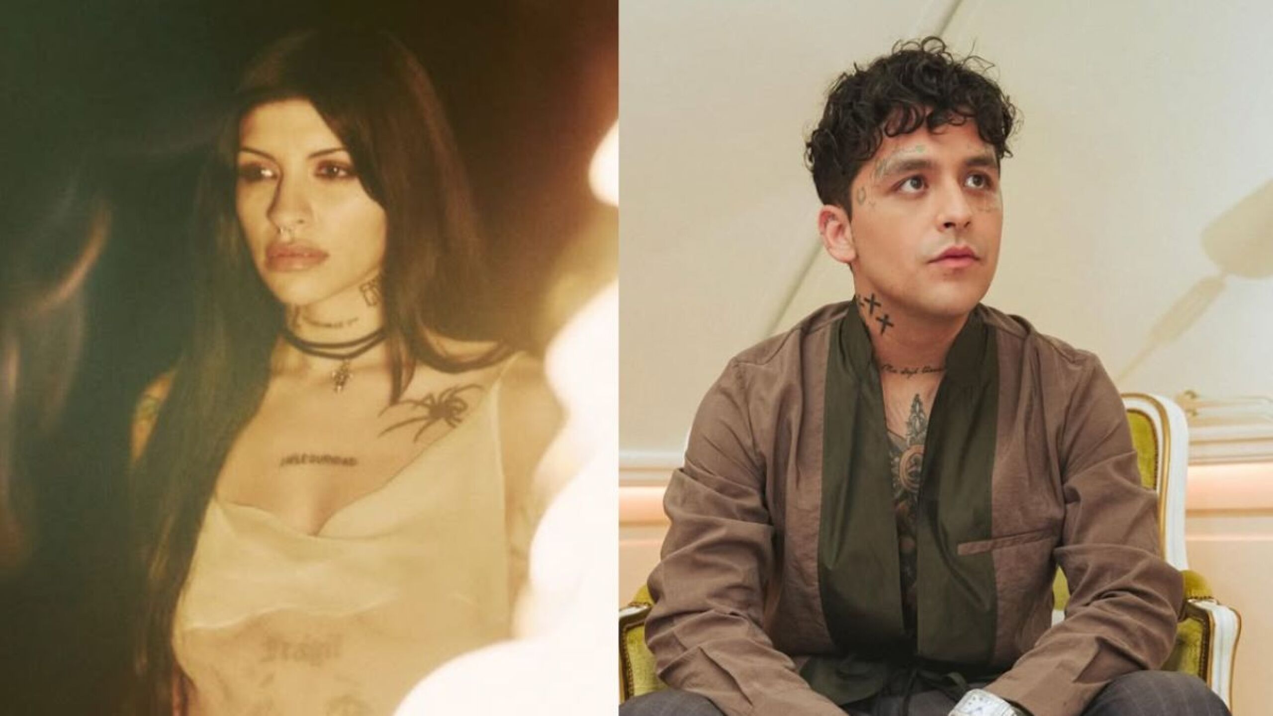 Cazzu y Christian Nodal