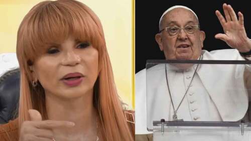 Mhoni Vidente y el Papa Francisco