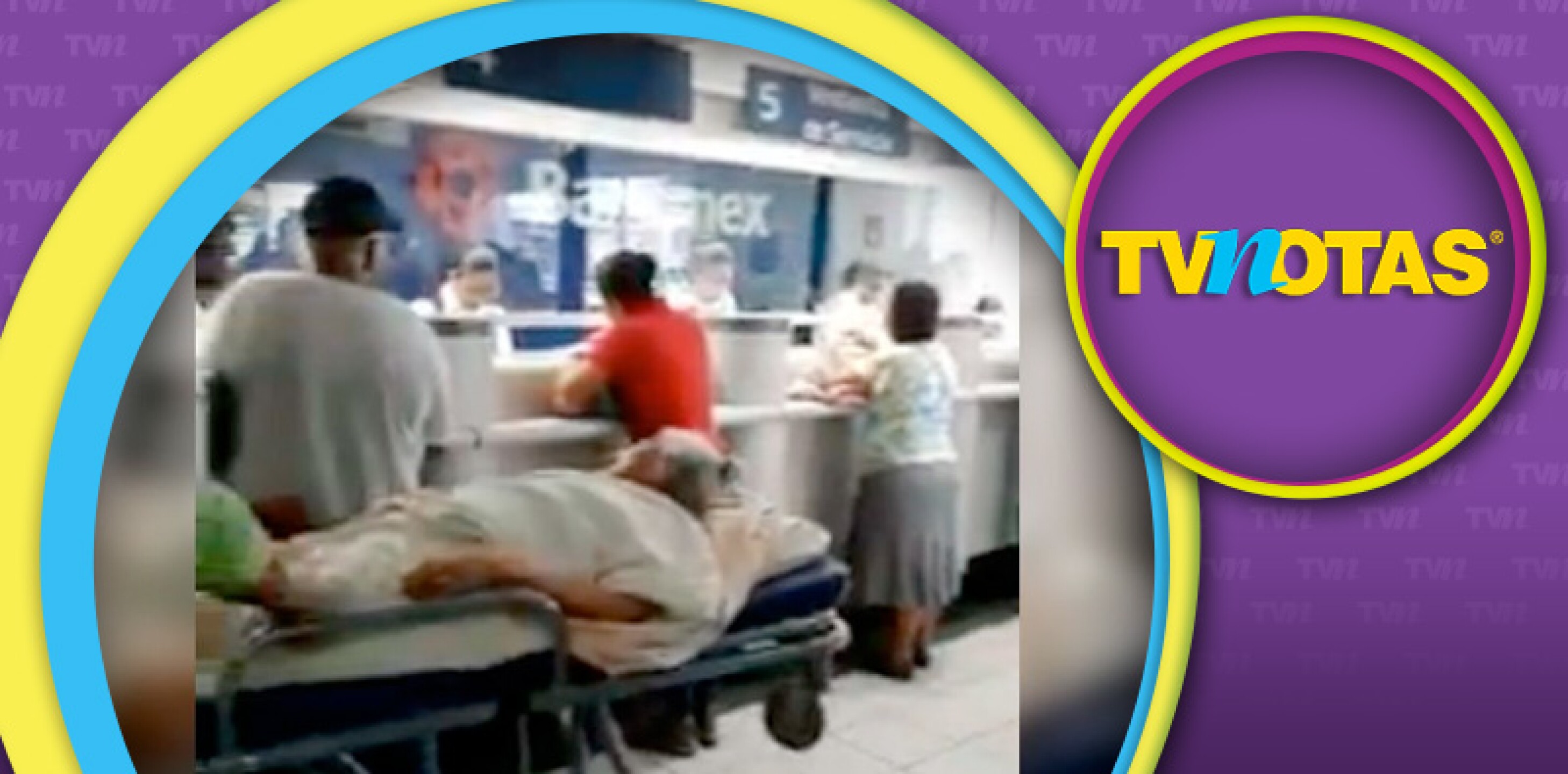 Anciana tuvo que llegar al banco en camilla ¡para poder cobrar su pensión!