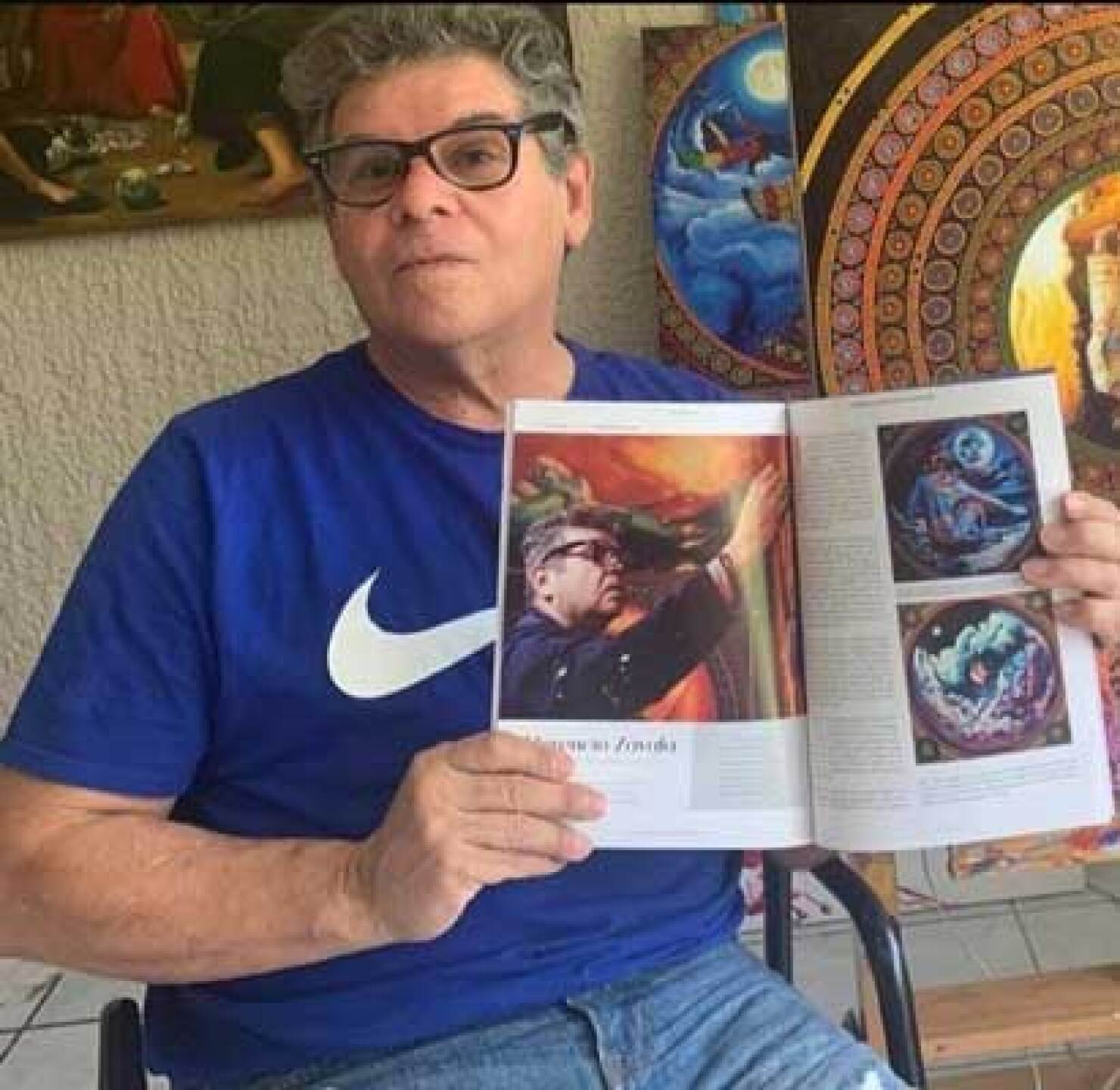 Florencio Zavala se consideraba un artista muy comprometido