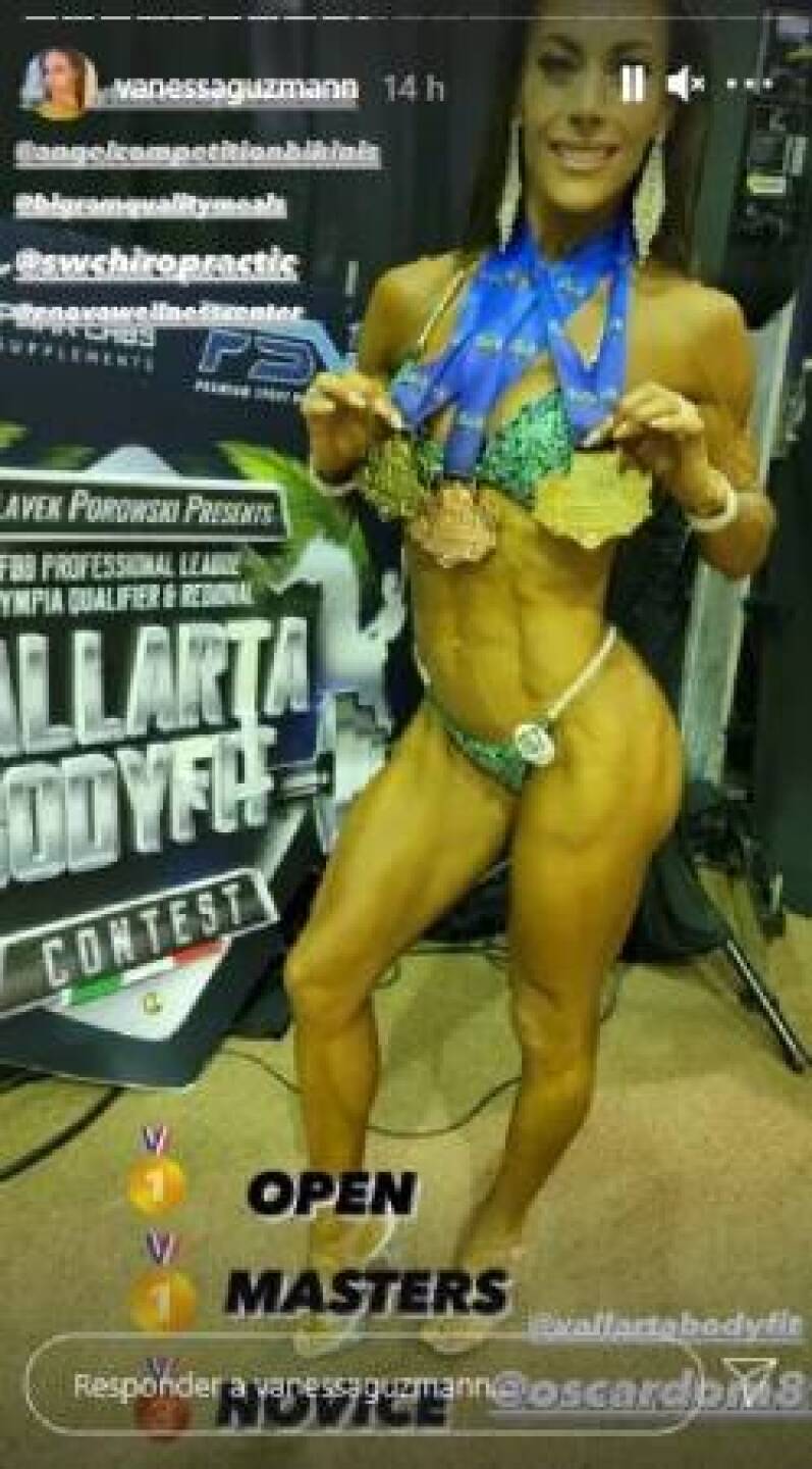 Vanessa Guzmán gana competencia