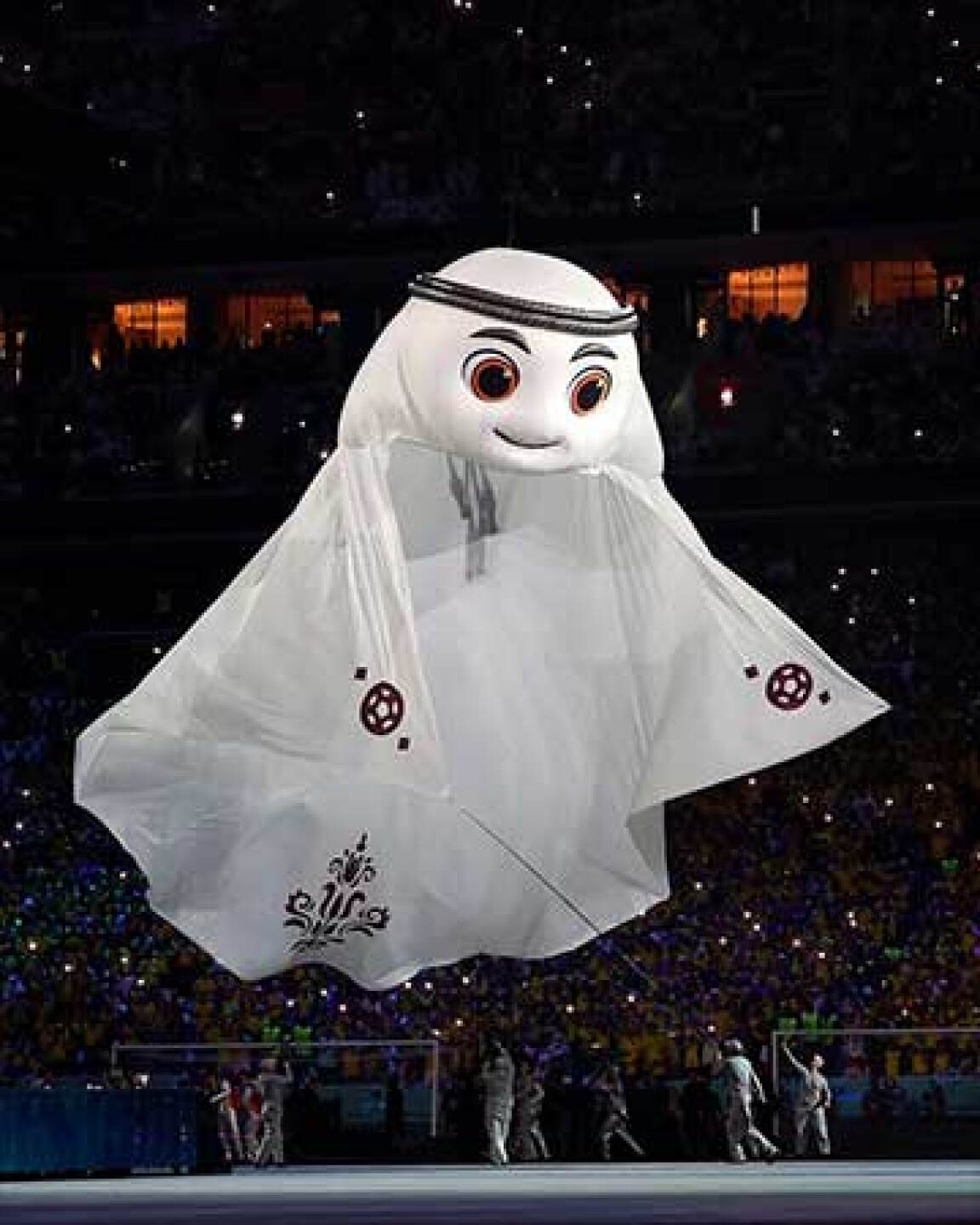 Así luce La'ebb, la mascota oficial de Qatar 2022