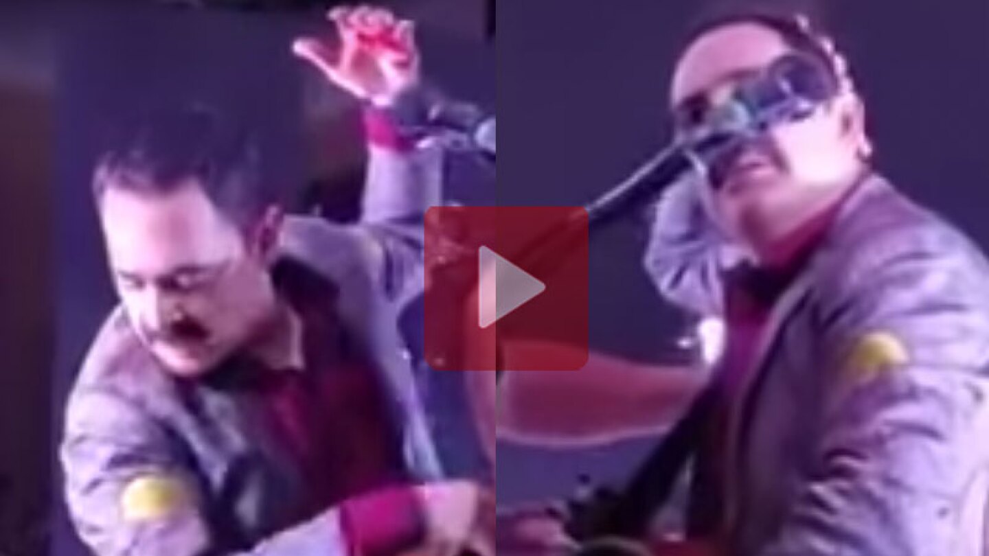 Vocalista de Los Tucanes de Tijuana es agredido en concierto