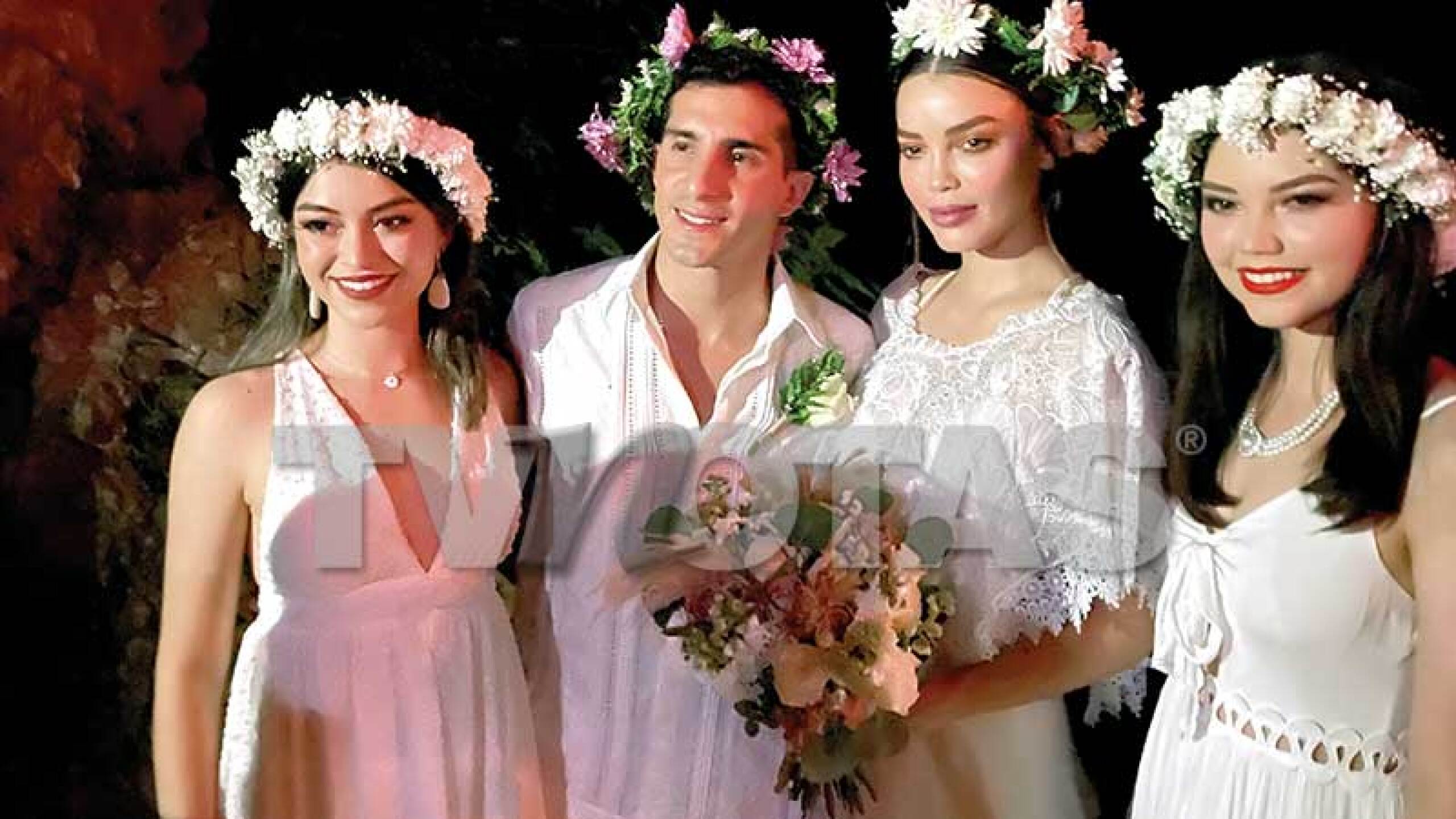 En boda solo estuvieron 20 personas