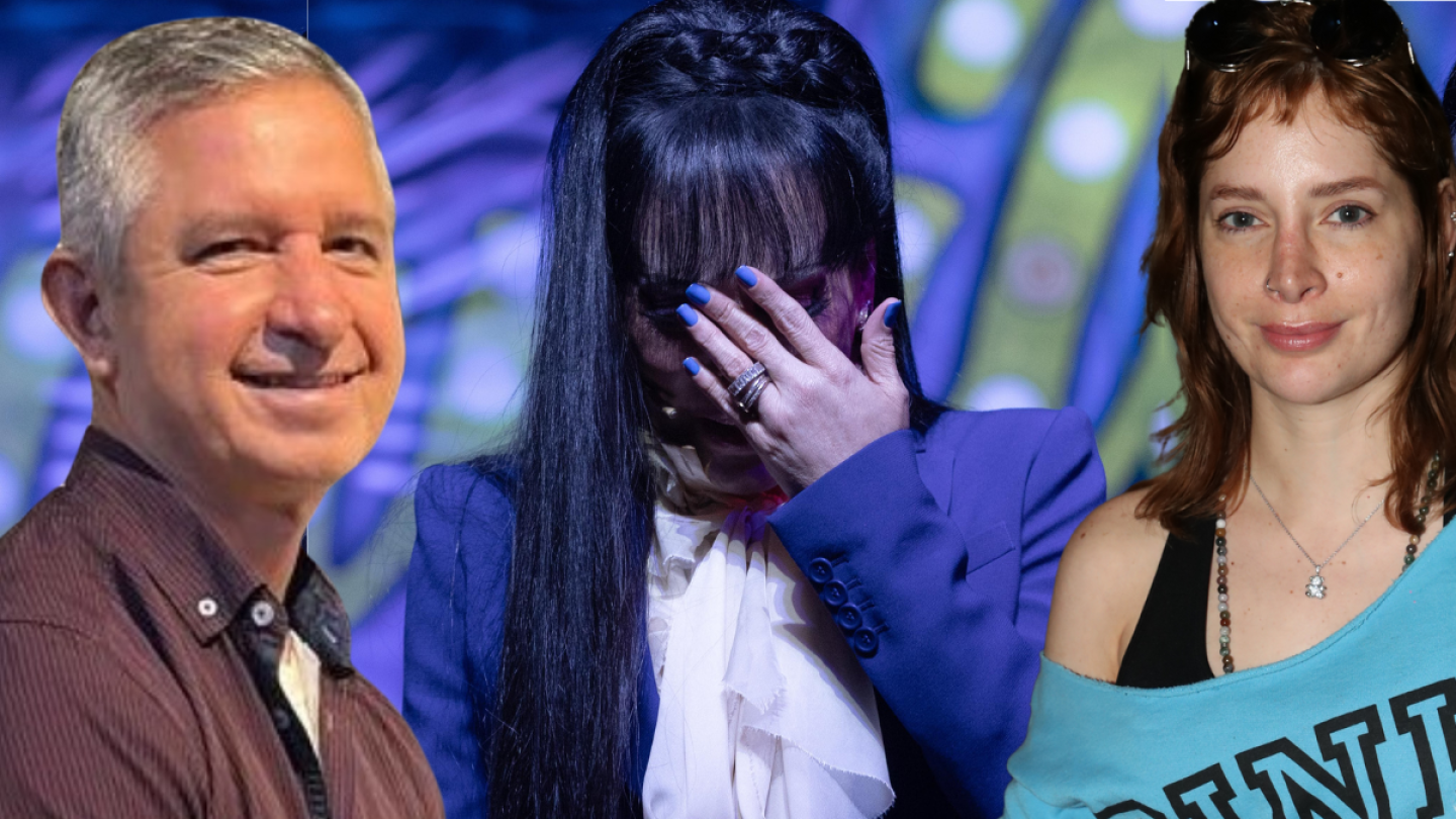 Maribel Guardia, Imelda Tuñón y Tito Frank