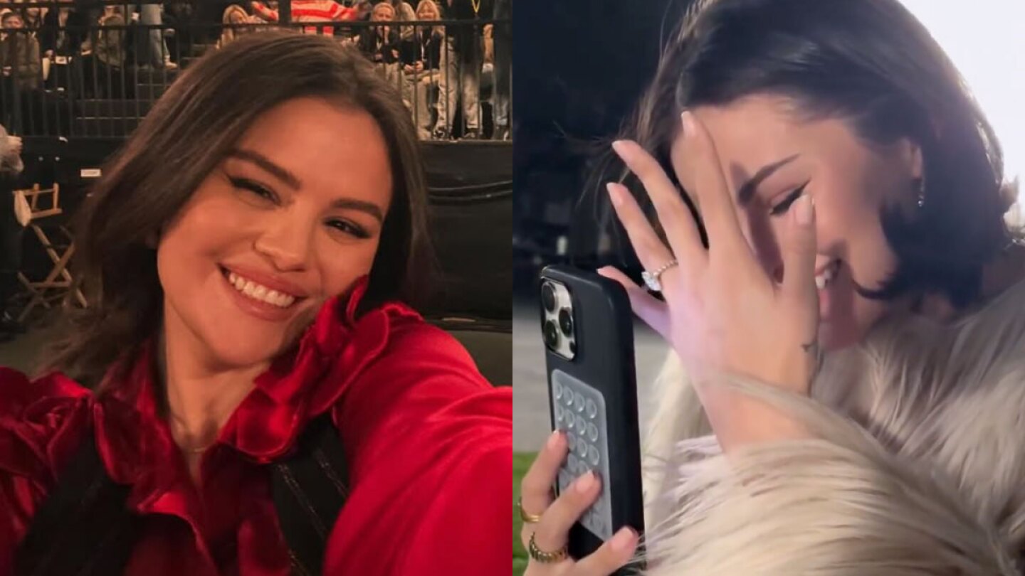 Selena Gomez anillo de compromiso