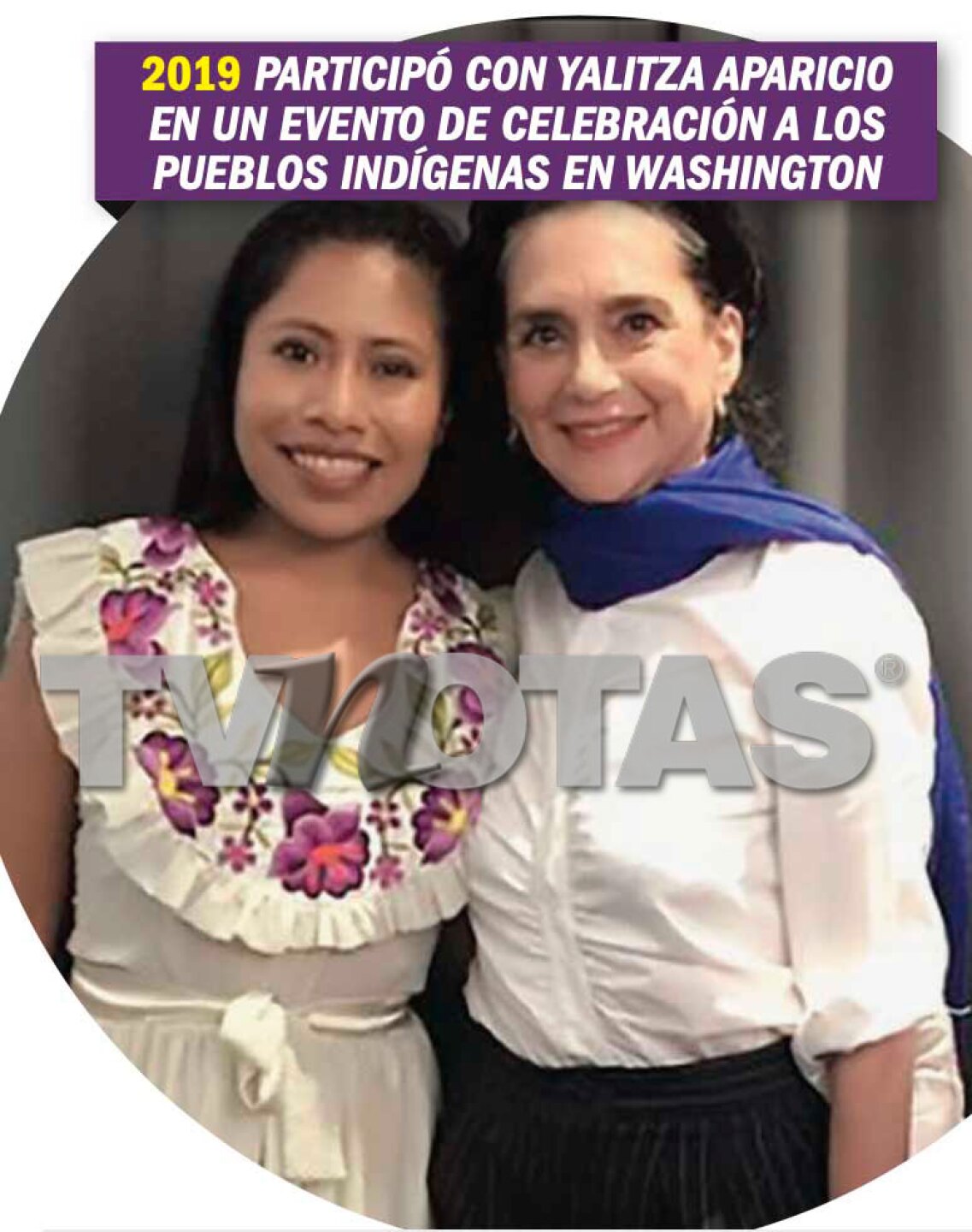 Ofelia Medina ha participado en eventos con Yalitza Aparicio