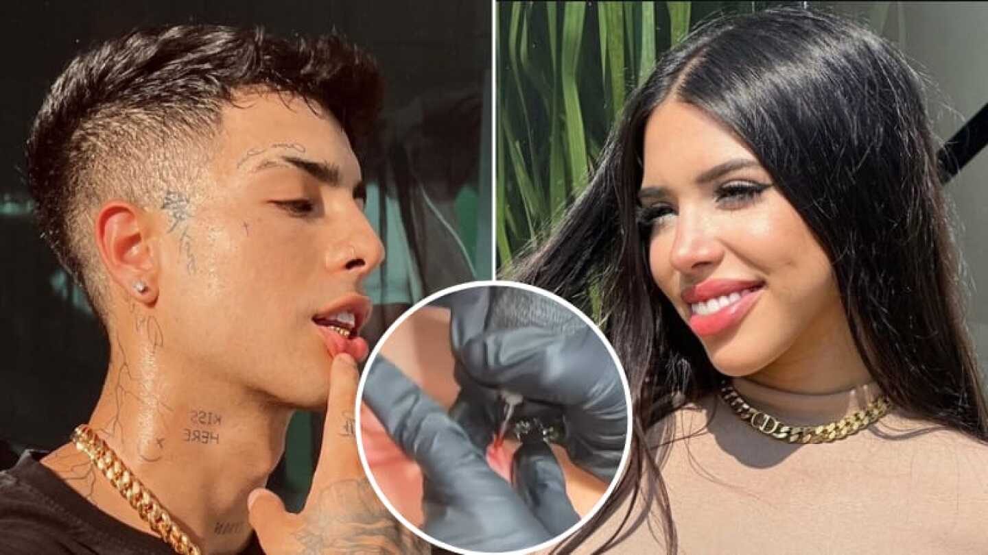 A Yeri Mua se le pasan las copa y se tatúa la inicial de Naim Darrechi, ¡se puso turbio!