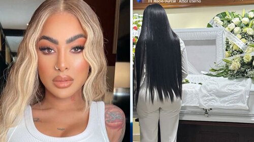 Yailin la más viral se despide de su abuela con mariachis