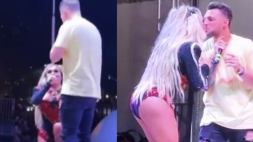 Wendy Guevara se le declara a Nicola Porcella en pleno show ¡El shipp es real!