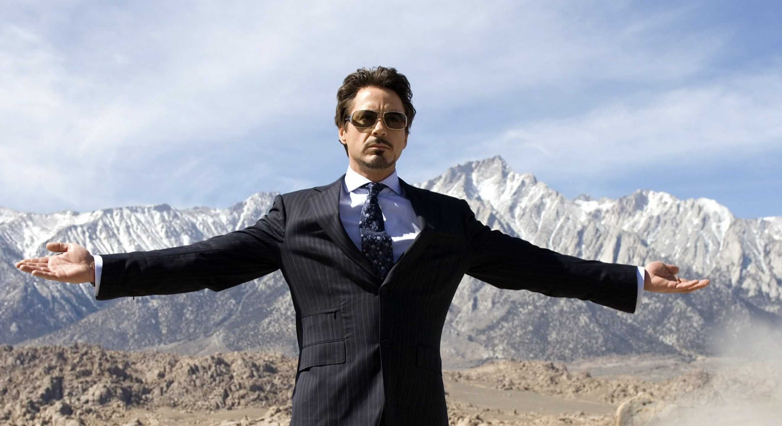 Robert Downey Jr como Iron Man