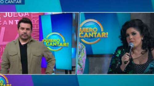 Curvy Zelma explota contra el maestro Jorge Romano en Quiero Cantar