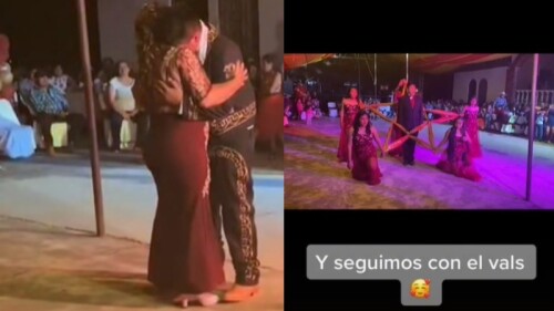 Joven celebra sus XV años con todo y sus 'chambelanas'