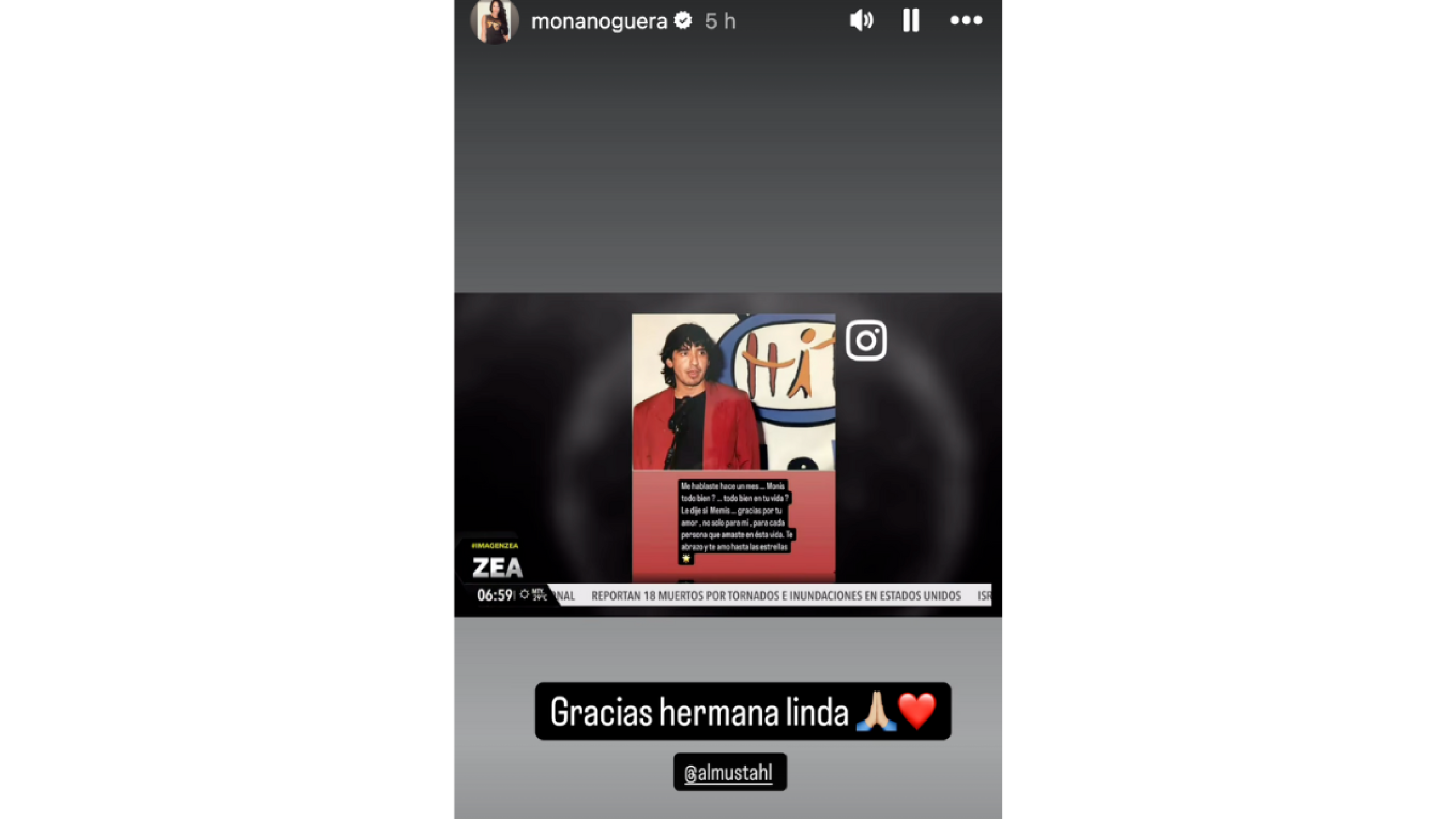 Mónica Noguera estaría muy mal por la muerte de Memo del Bosque