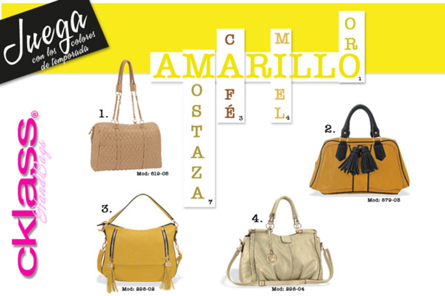Fabulosos bolsos CKLASS.