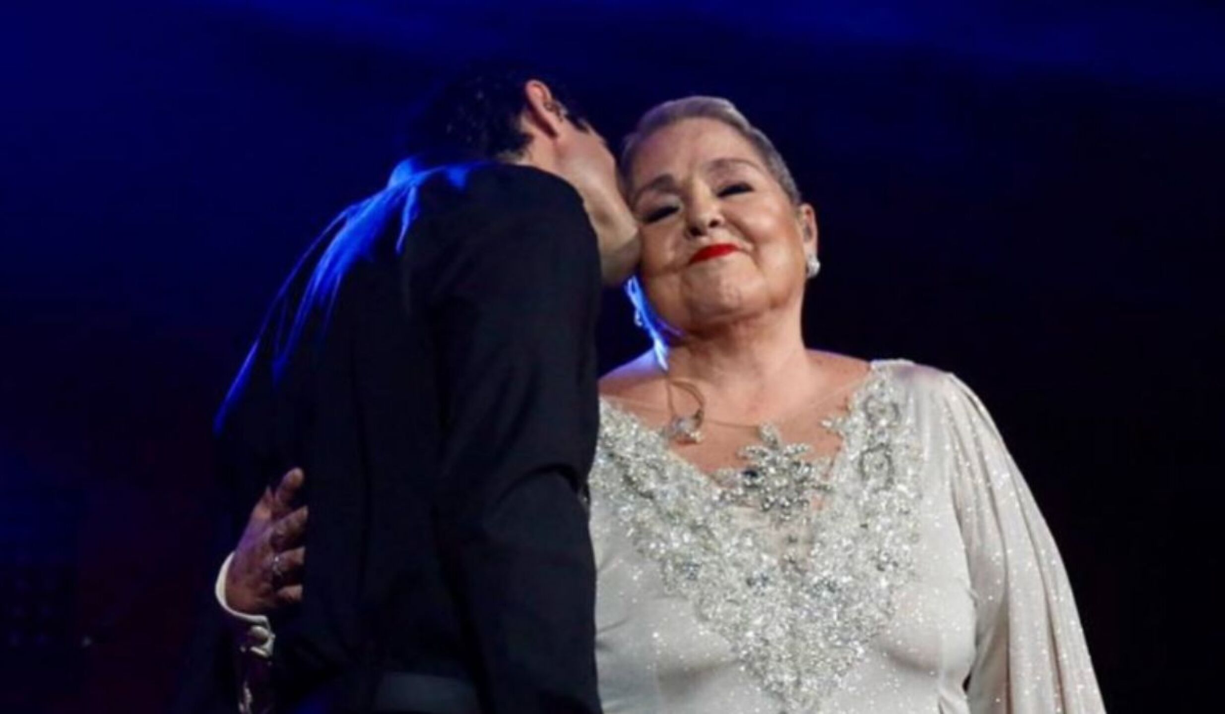 Lupita D'Alessio y Ernesto D'Alessio