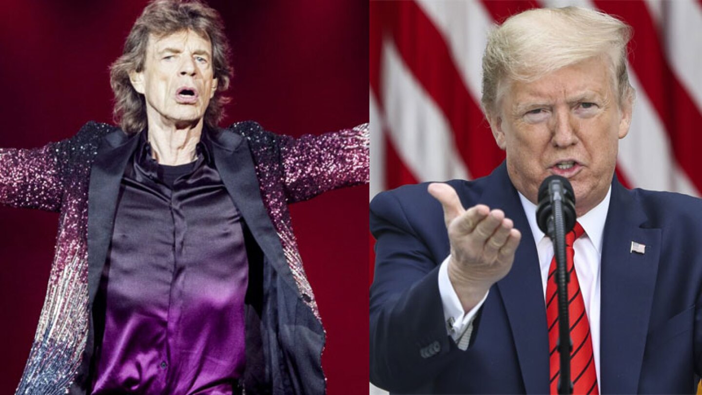 rolling stones trump canciones demanda