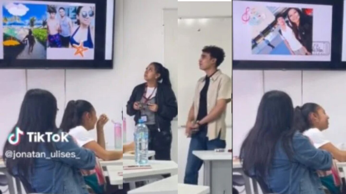 Alumno exhibe con fotos a compañera de equipo por no hacer nada: “se fue a la playa”