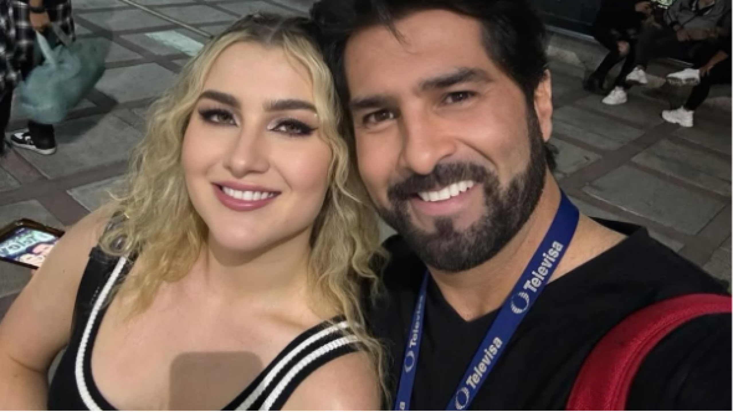 ¿Arturo Carmona feliz con el presunto embarazo de su hija Melenie?