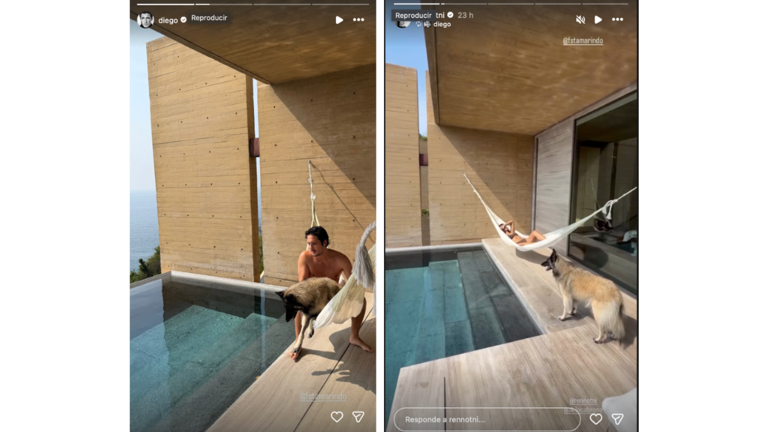 Renata Notni y Diego Boneta