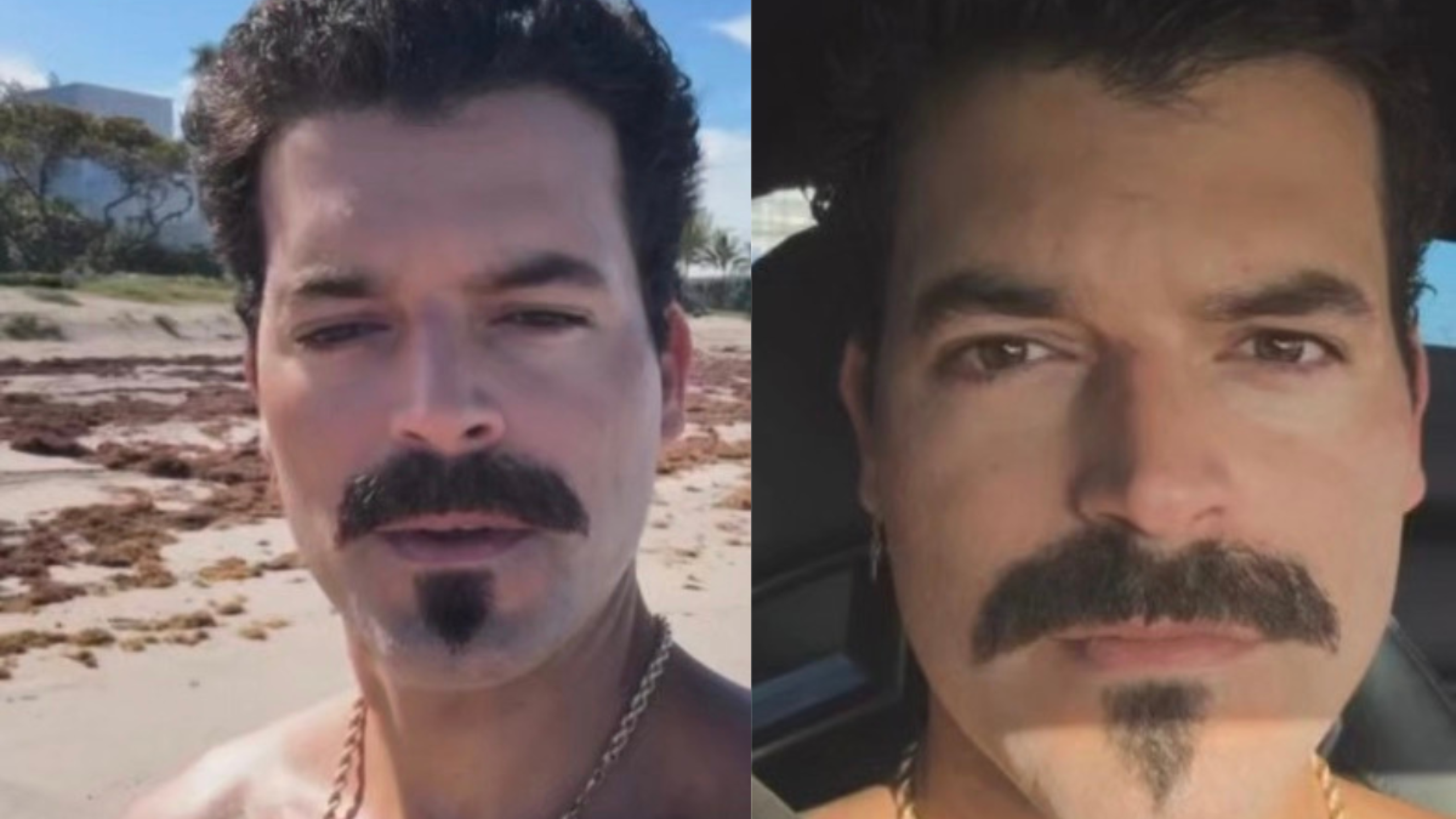 Adrián Di Monte aparece en redes con nuevo cambio en su rostro.