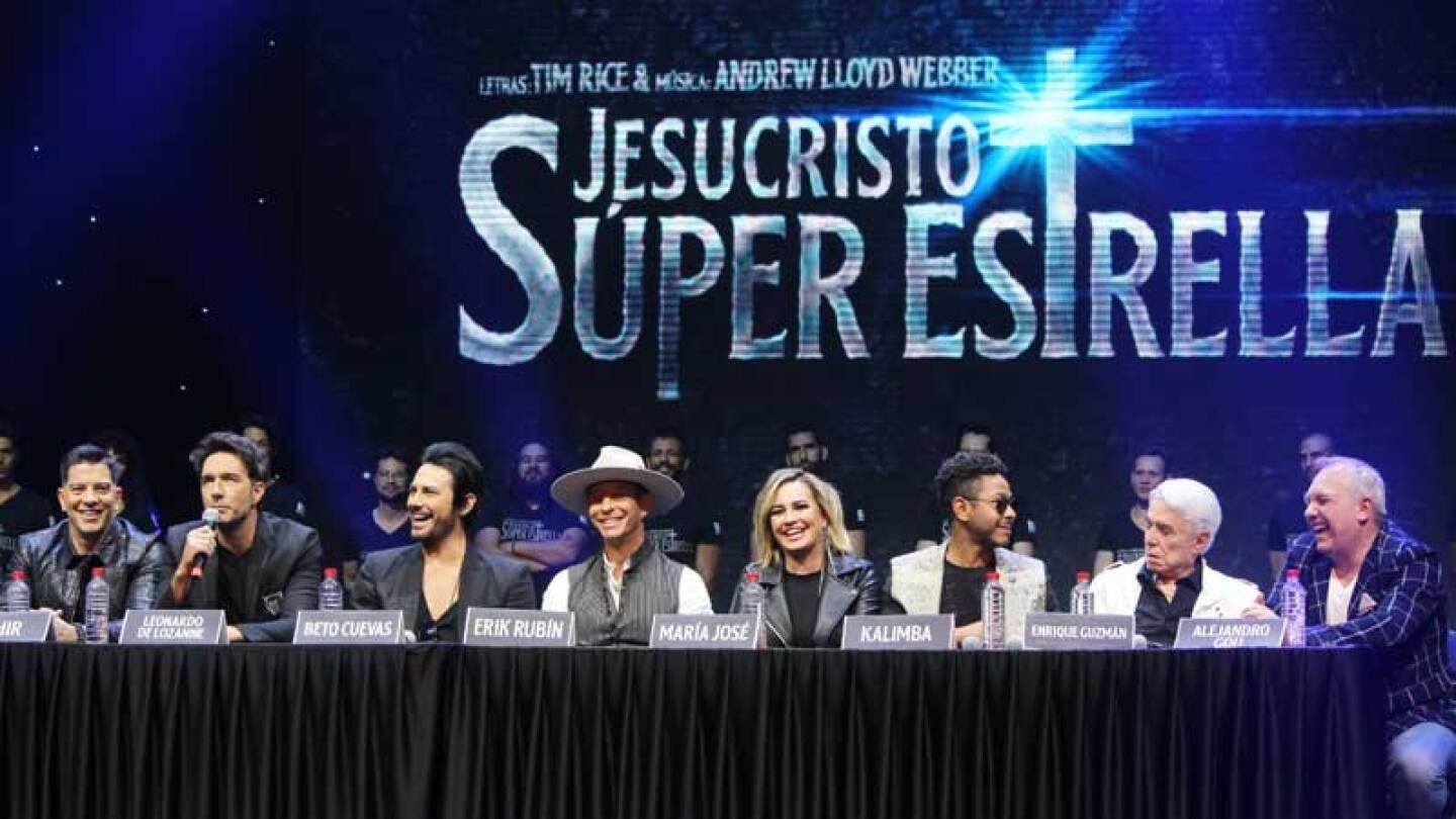 El musical 'Jesucristo Súper Estrella' presenta a su elenco.