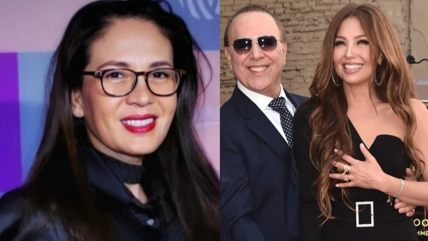 Yolanda Andrade desmiente divorcio entre Thalía y Tommy Mottola