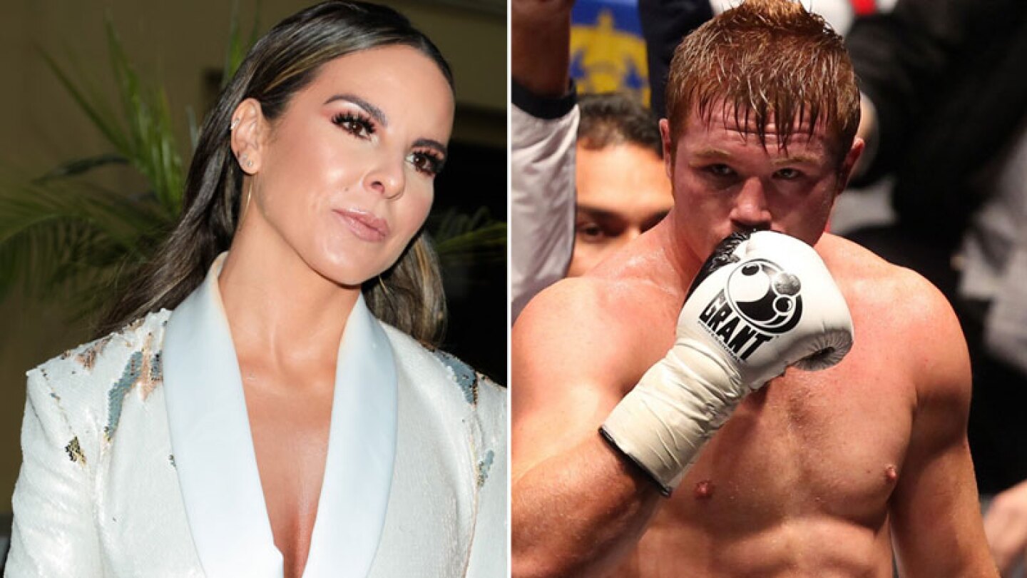 Kate del Castillo y Canelo Álvarez n