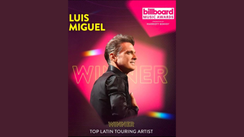 Luis Miguel gana el premio Billboard a la gira latina 2024