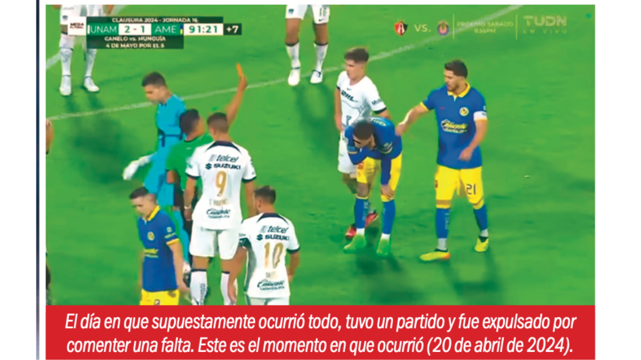 Brian 'N futbolista del América podría enfrentar hasta 15 años de cárcel