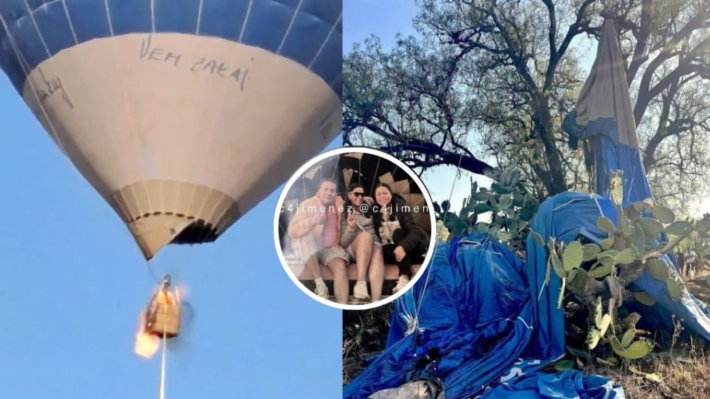 Sobreviviente del globo aerostático dio detalles de la tragedia en Teotihuacán