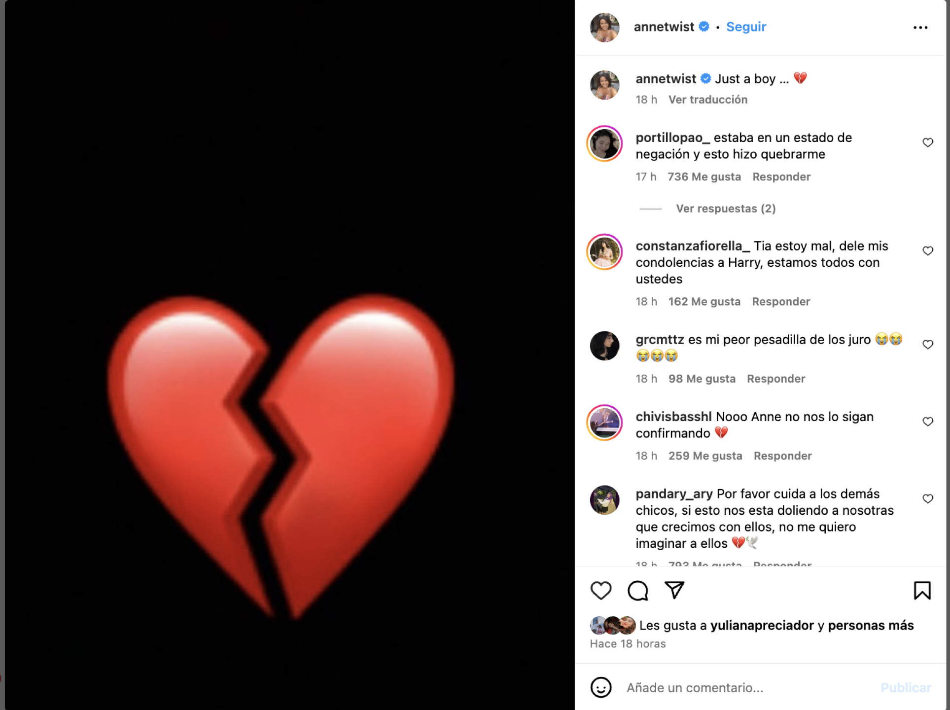 Anne Twist, mamá de Harry Styles